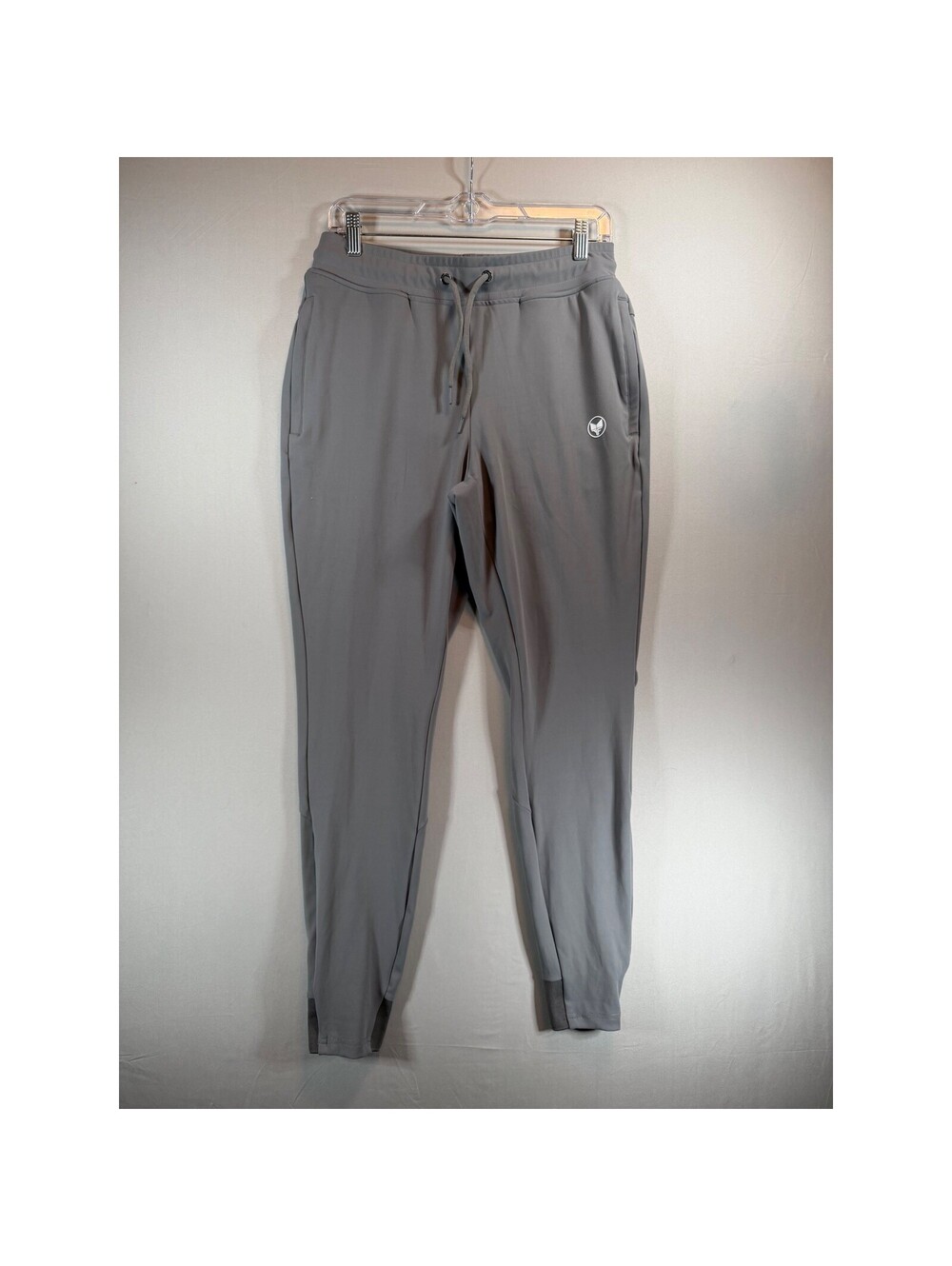 Alpha Forward Mens Performance Joggers Grey Athletic Tapered Gym Pants Size M
